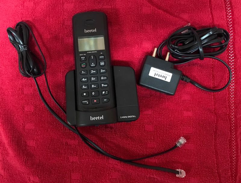 Beetel X90 Cordless 2.4Ghz Landline Phone with Cal