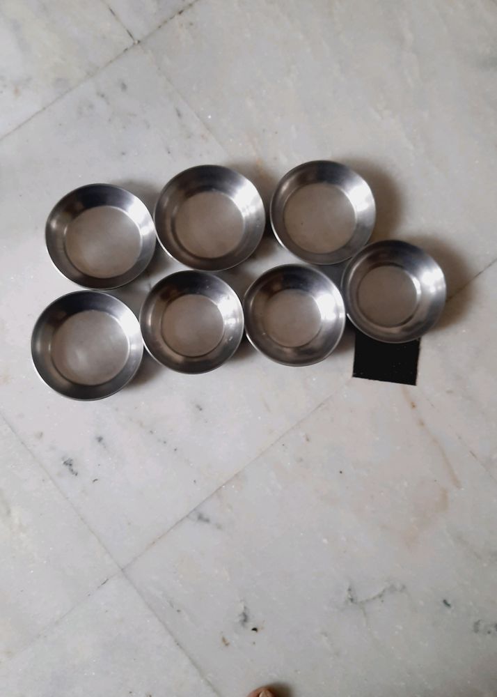 7 Steel Bowls