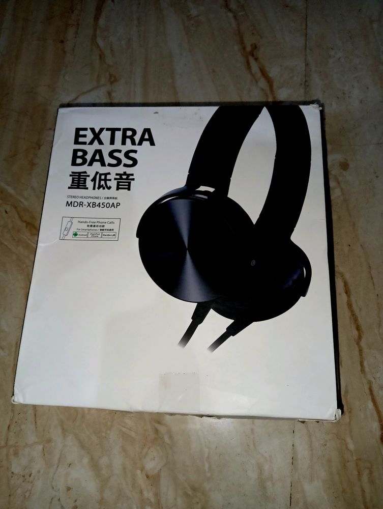 Extra Bass Wired Bluetooth Headphone