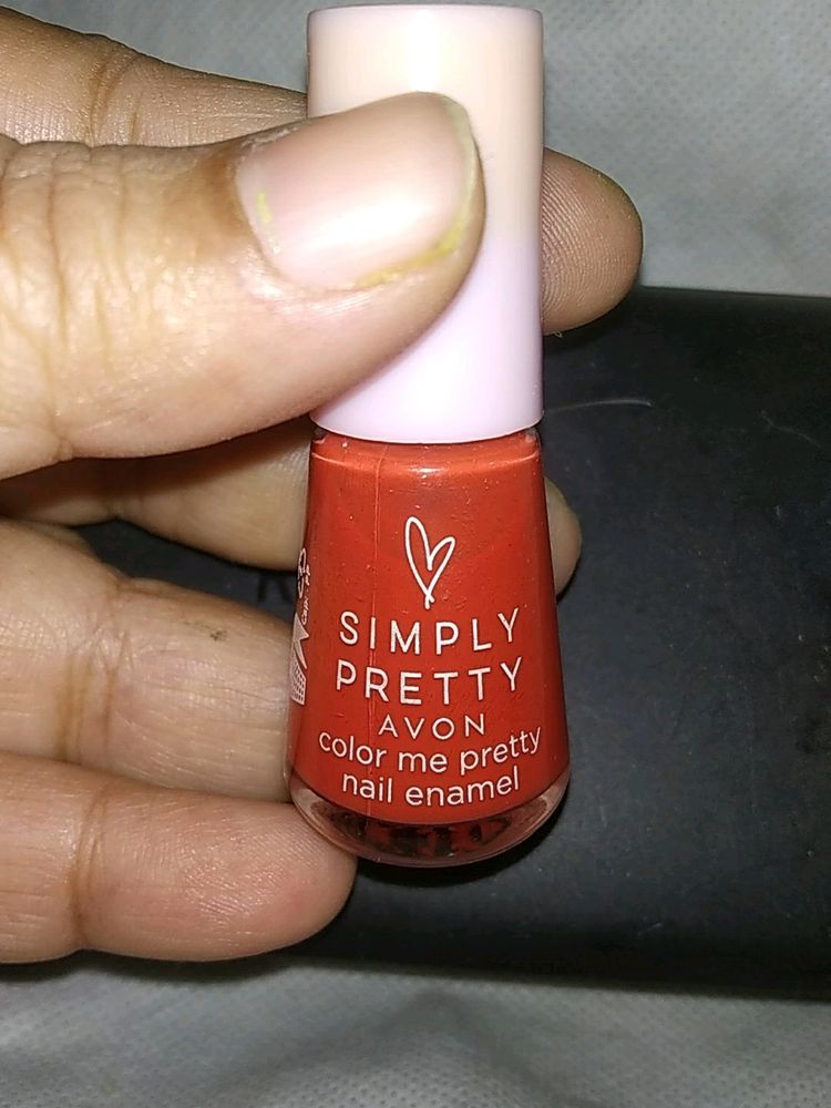 Avon Simply Pretty Color Me Pretty Nail Enamel - Code - Burnt Sand - NE04