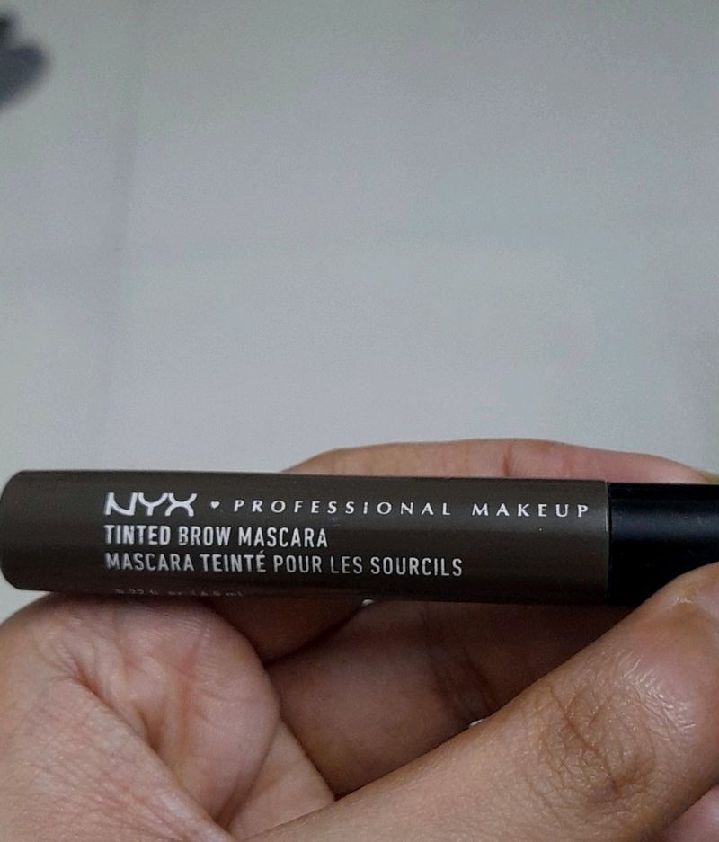 NYX Tinted Brow Mascara  (Shade Black)