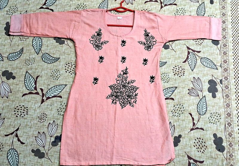 Short Embroidered Kurti