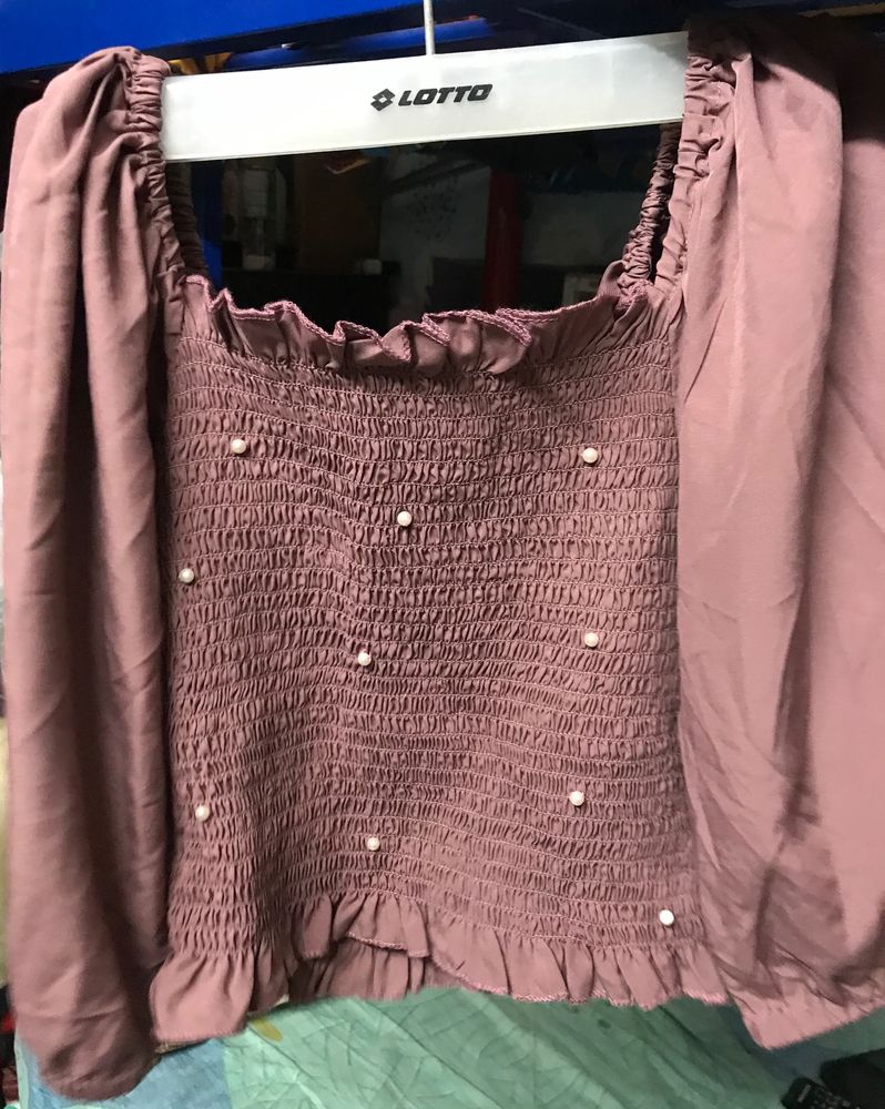 PluFfy Pink Top