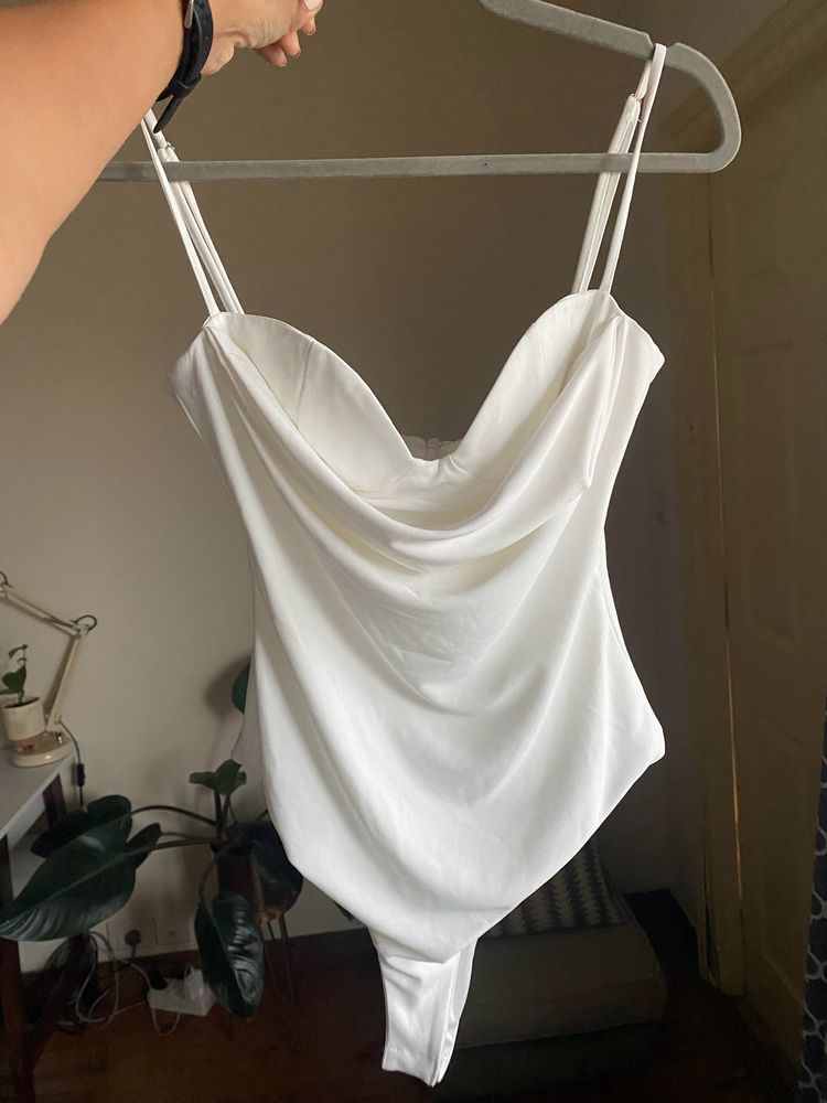 Zara White Bodysuit