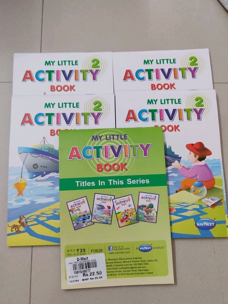 Activity books for kids