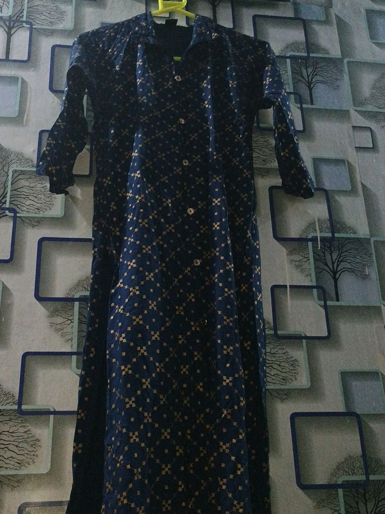 Navy Blue Colour Kurta