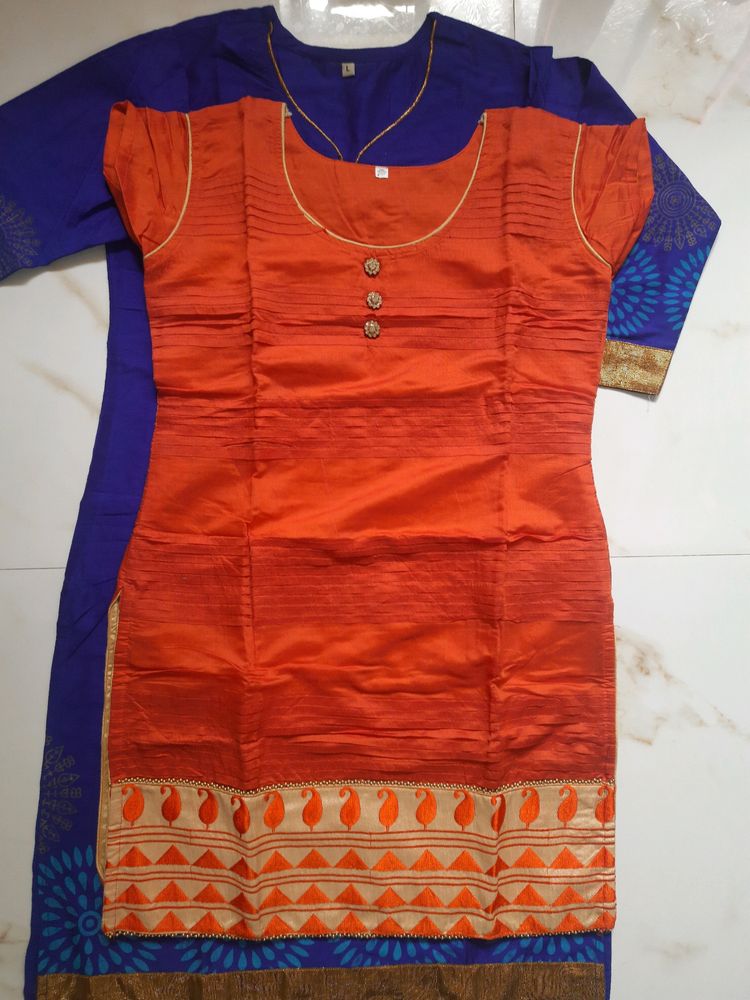 Orange Kurti