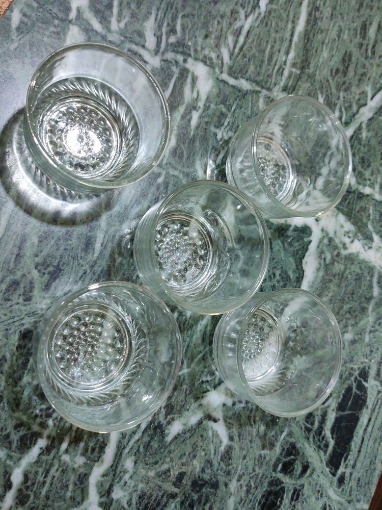 Set Of 5 Glass Blows