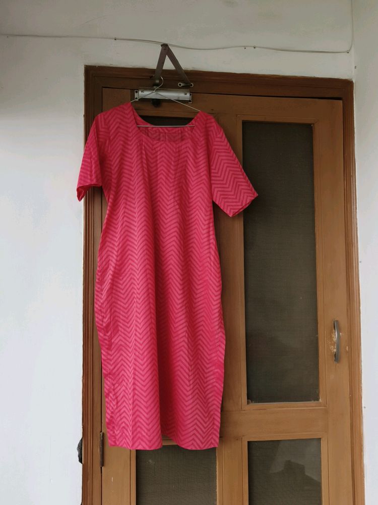 Pink New Kurta