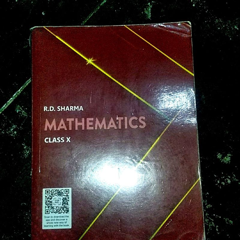 Rd Sharma Class 10th It's A New Book