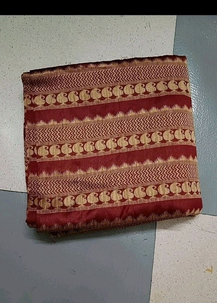 Cotton Banarasi Unstitched Fabric