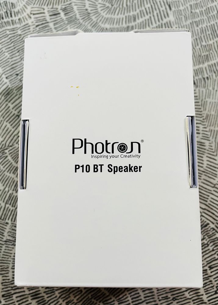 Photron PHT-P10-SPKR-BL 3 W Bluetooth Speaker  (Blue, Stereo Channel)