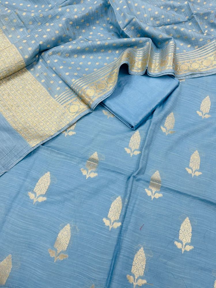 Pure Banarasi Unstitched Suit