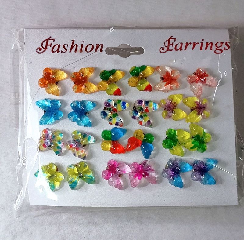30rs Off Brand New Earrings Set Of 12 And 36