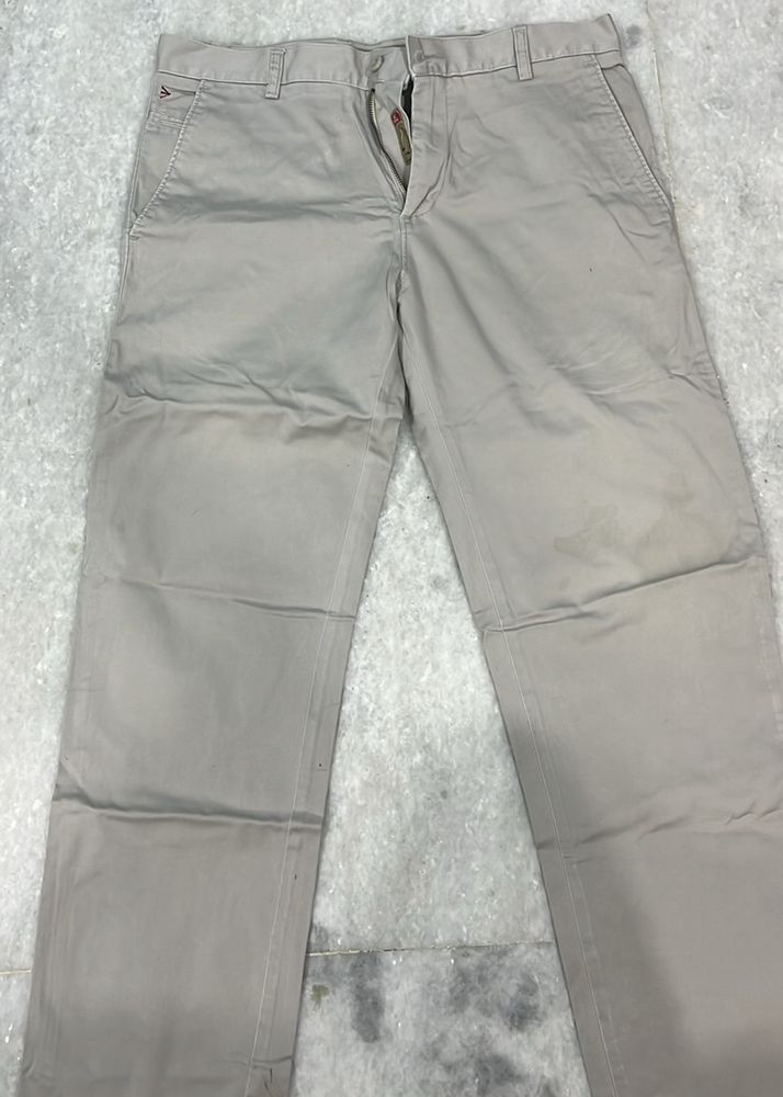 Beige Colour Formal pants(Brand- Venfield)