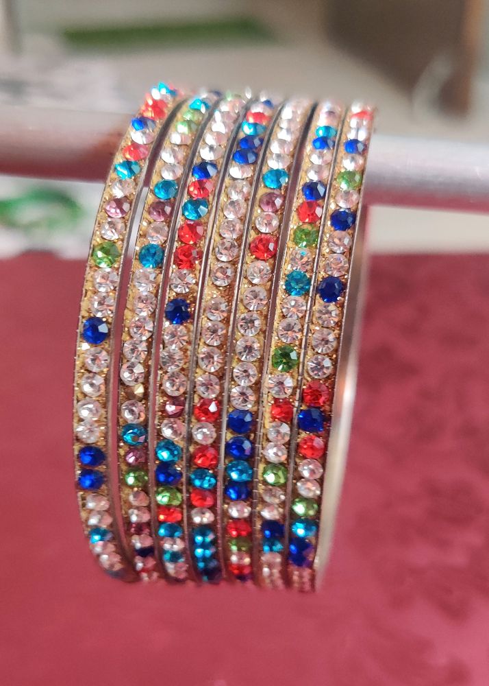 Silver Fancy Bangles