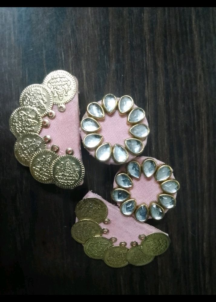 Handmade Fabric Earring