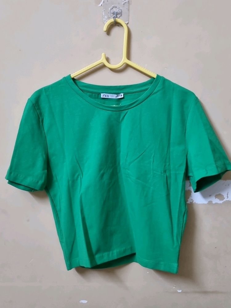 Zara Green Top