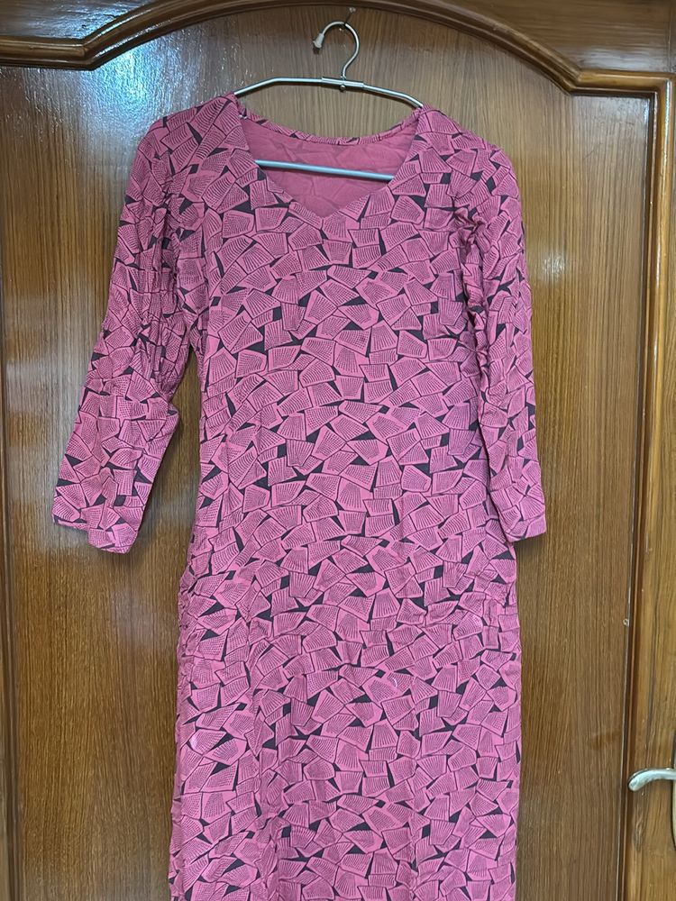 Pink Kurti