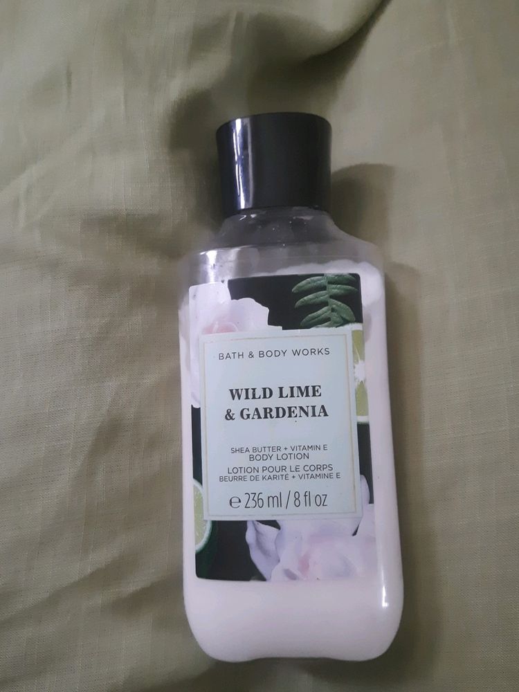 Bath and Body Works Wild Lime Gardenia Lotion