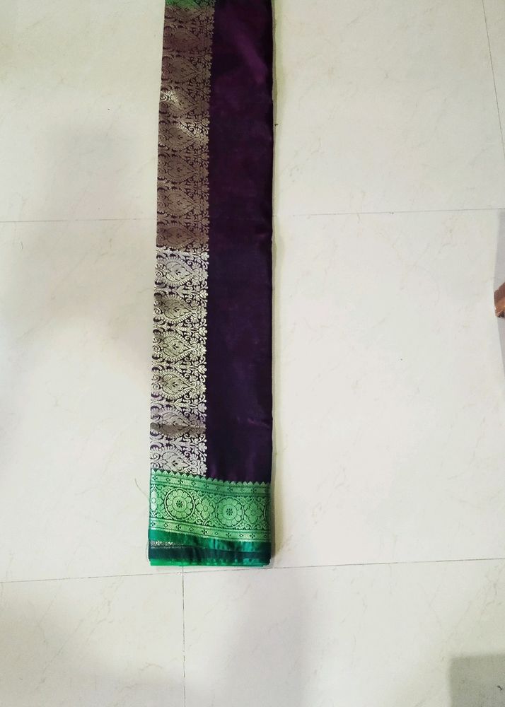 Cotton Silk Plain Saree