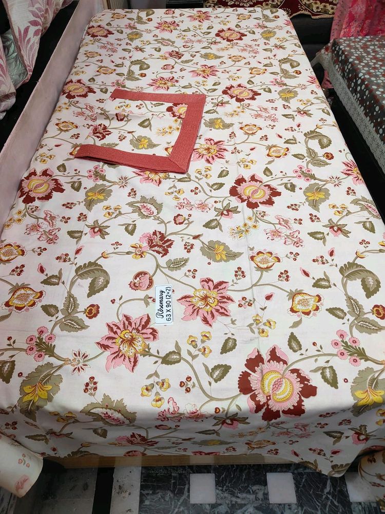 Single Bed Bedsheet Flower Print 🌹🌹