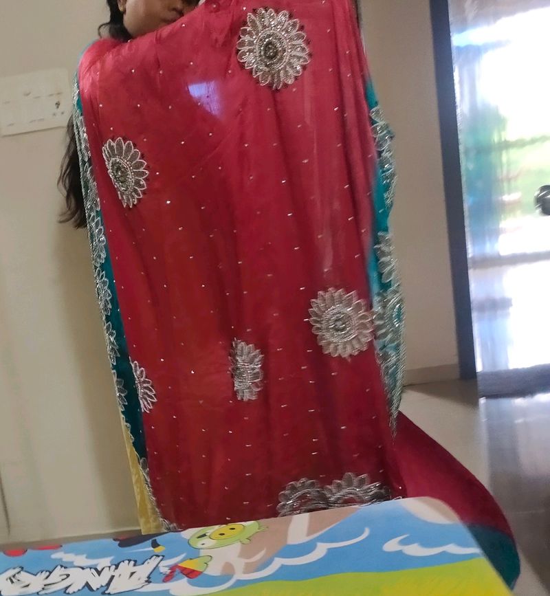 Two Colours Saree