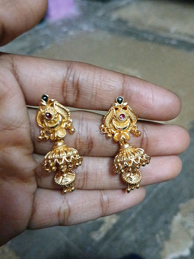 Gold Plated Earrings For Women