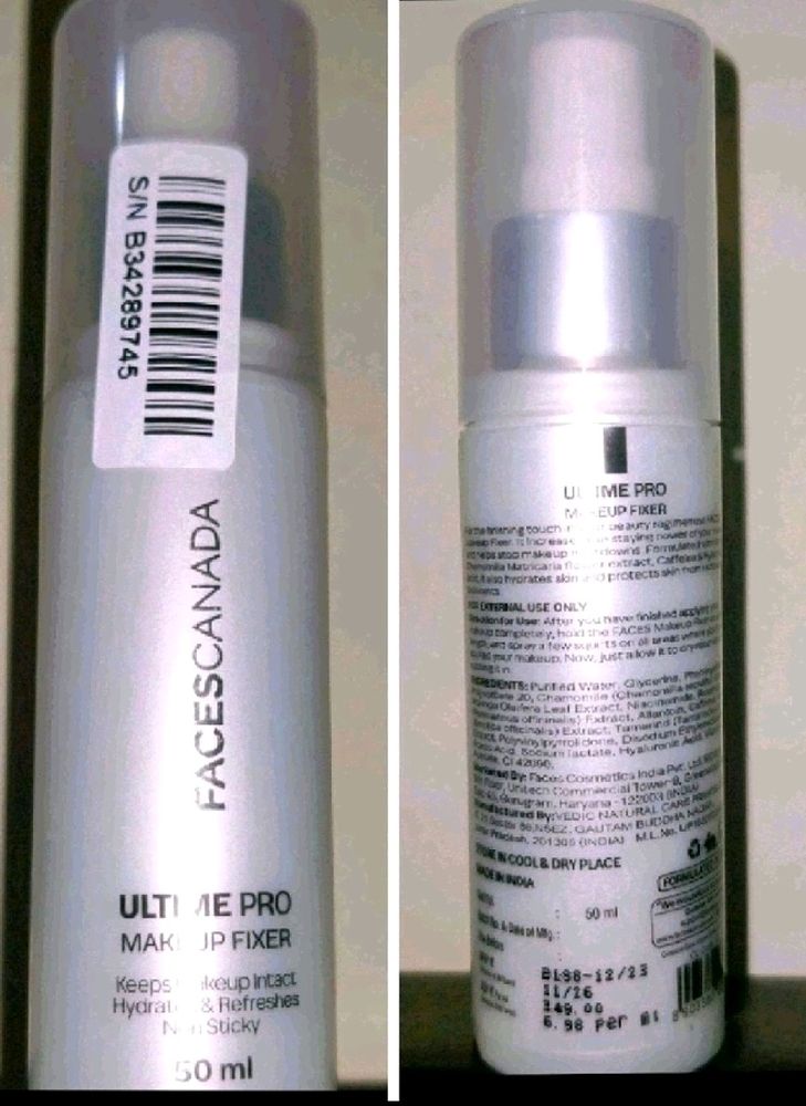 Faces Canada Long Lasting Makeup Fixer