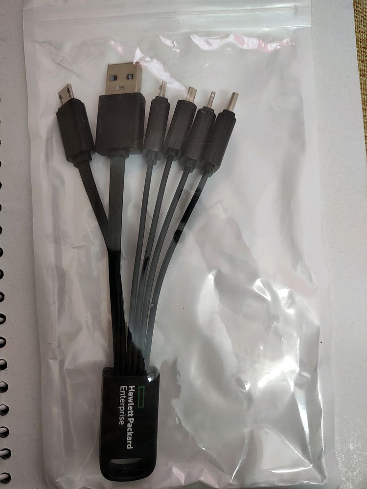 5 In 1 Multi Charging USB Cable New