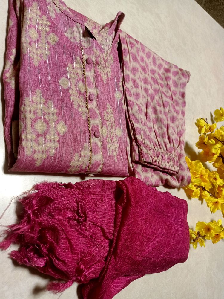 Women Dailywear Kurta Set with Dupatta 🎀💓