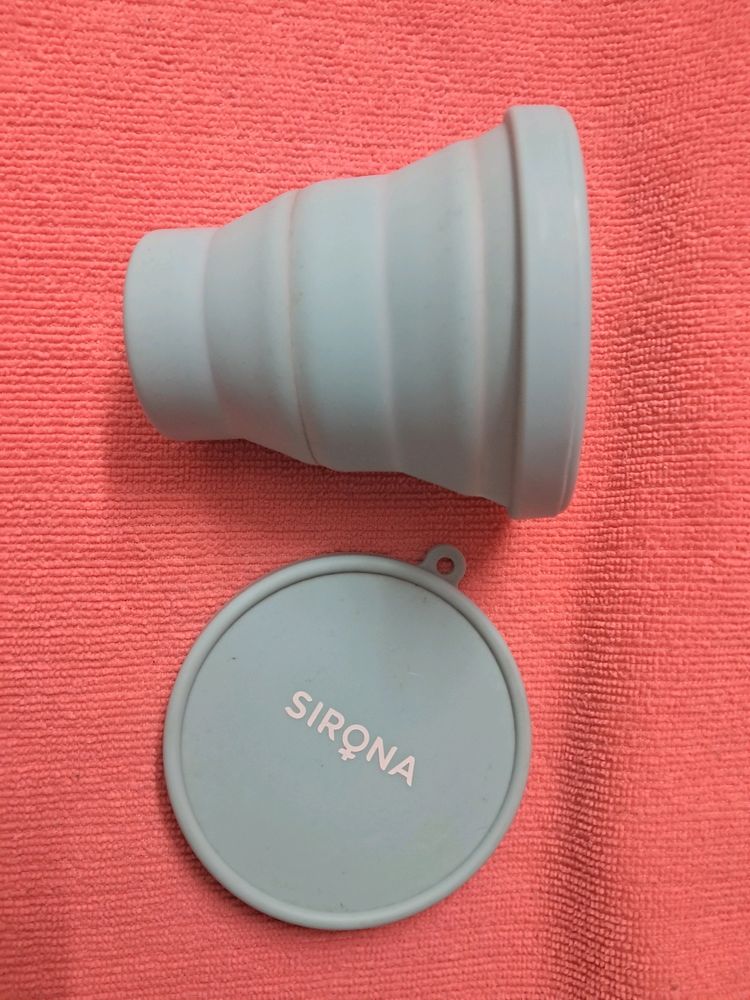 Sirona Collapsible Silicone Menstrual Cup Steriliz