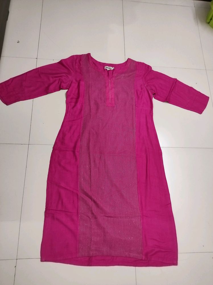 Branded Beautiful Rani Pink Kurta