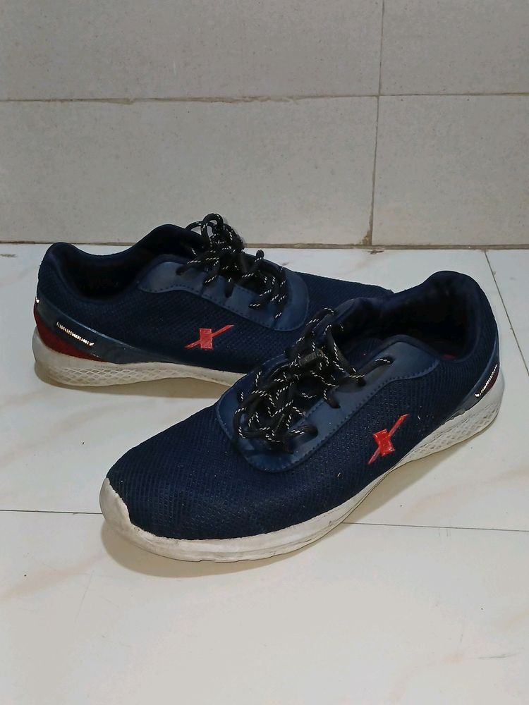 Sparx Navy Blue Shoes