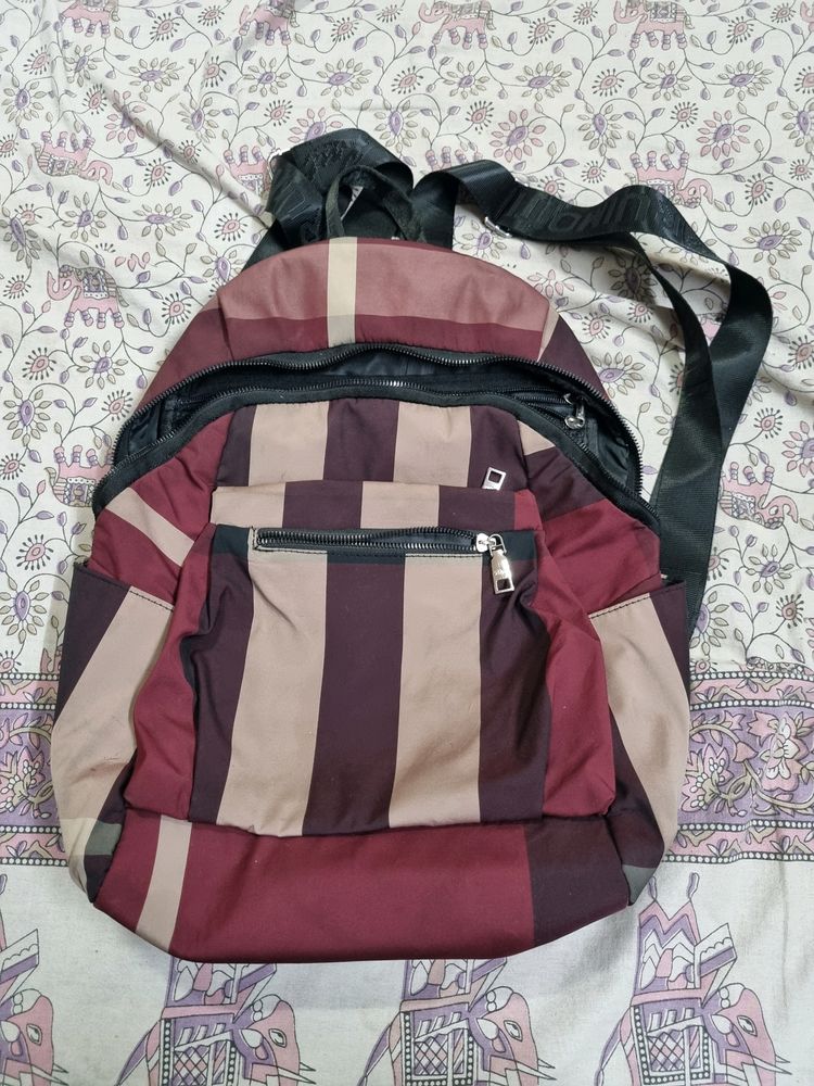 Purple&Black Bagpack