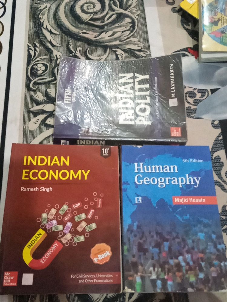 Upsc Cse Combo ..polity .economics .Humam Geo.