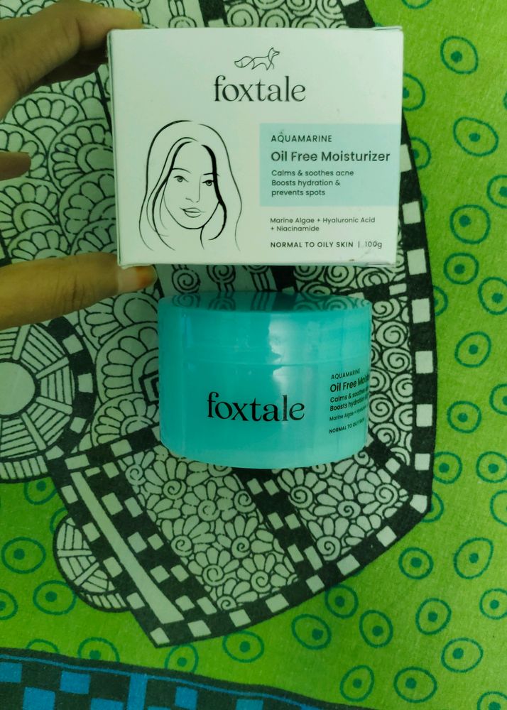 Foxtale Oil Free Moisturizer