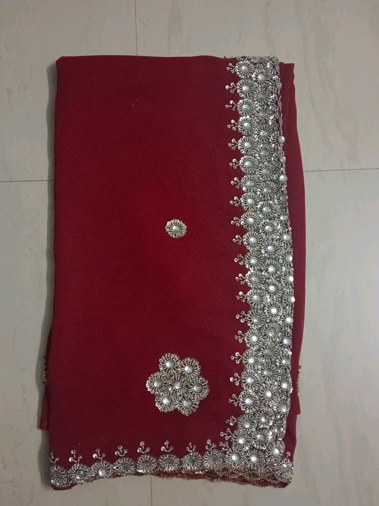 Grand Work Saree With Blouse