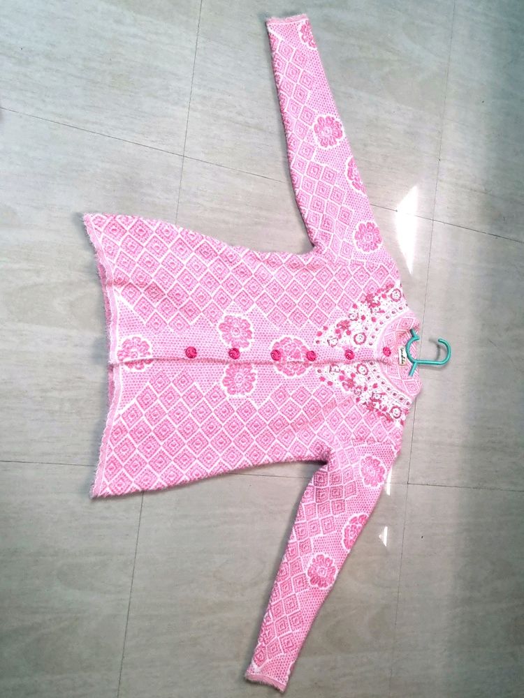 Baby pink Cardigan for women