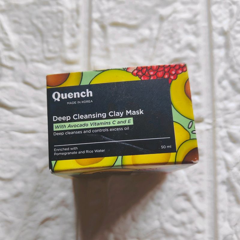 Quench Botanics Bravocado Deep Cleansing Clay Mask