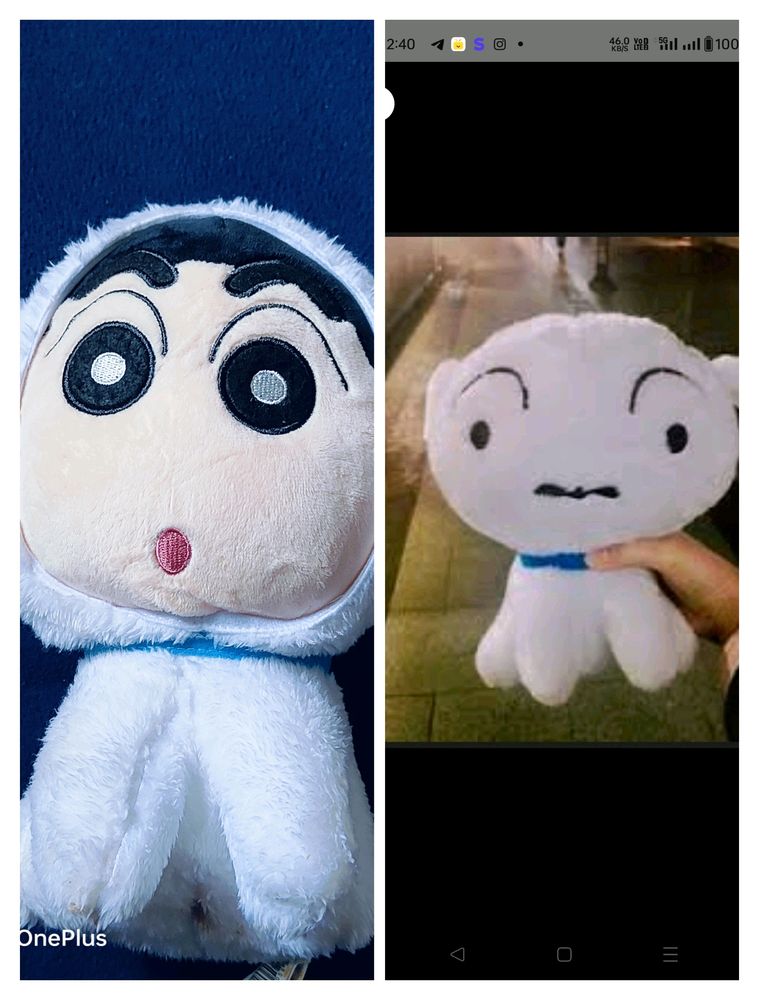 Combo Of Shinchan Character Plushie