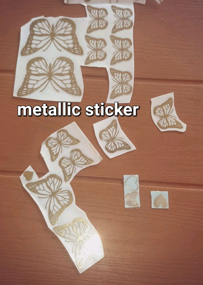 Vinyl & Metallic Sticker + Insert Sheet