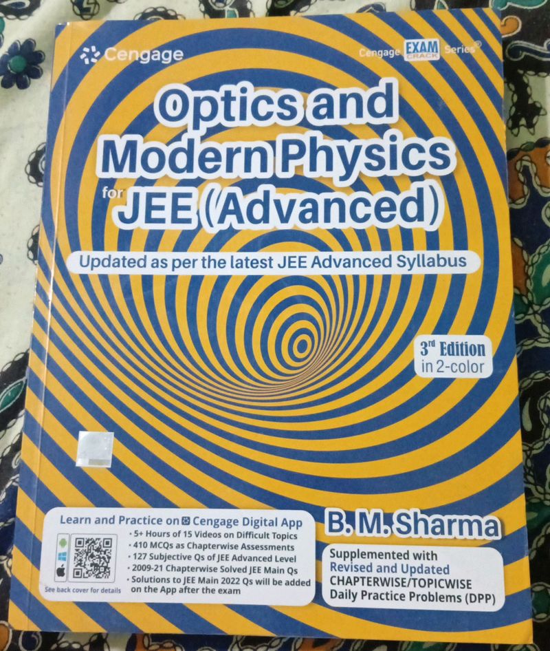 JEE (Advance) Book Of Optics and Modern Physics