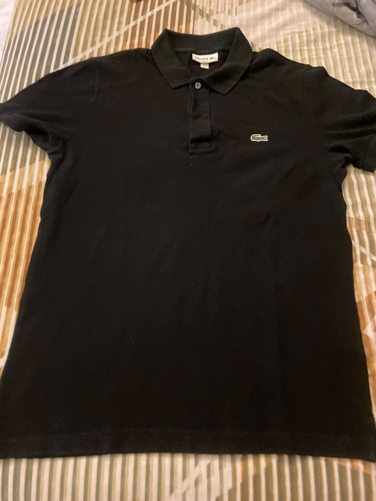 Lacoste Black Polo Neck!