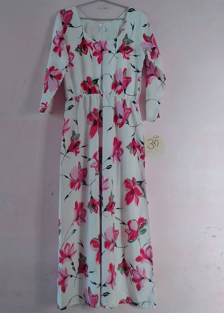 Floral aesthetic dress