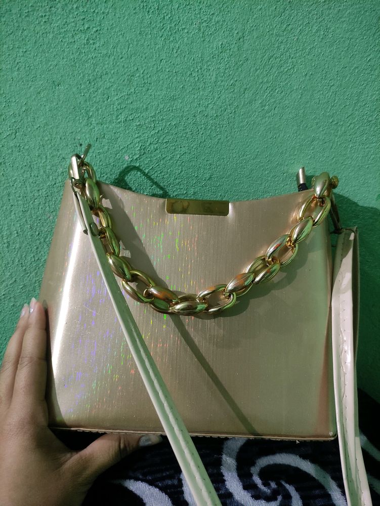 Golden Shiny Bag