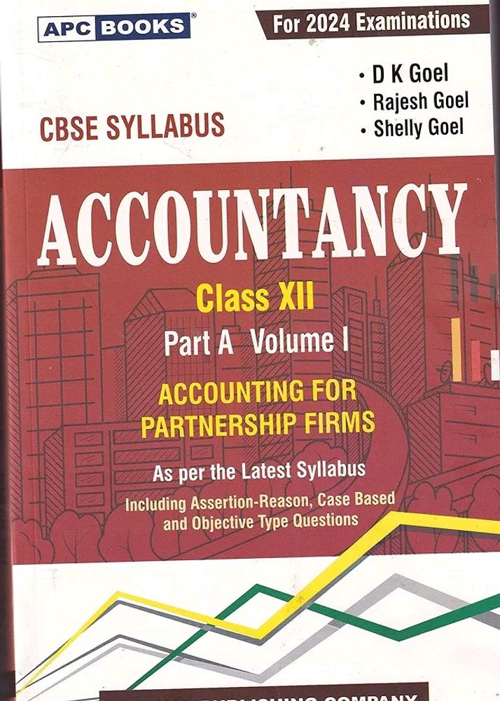 Class 12th Accountancy Part 1 Only