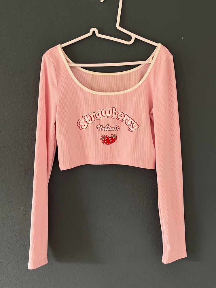 Long Sleeve Cute Top