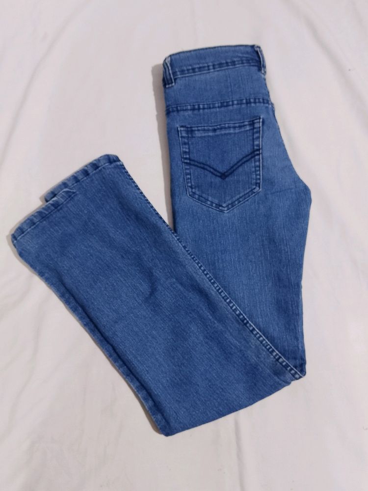 Blue Straight Jeans