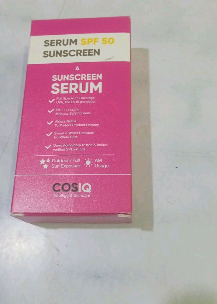 Cosiq Sunscreen Serum